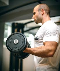 man doing workout